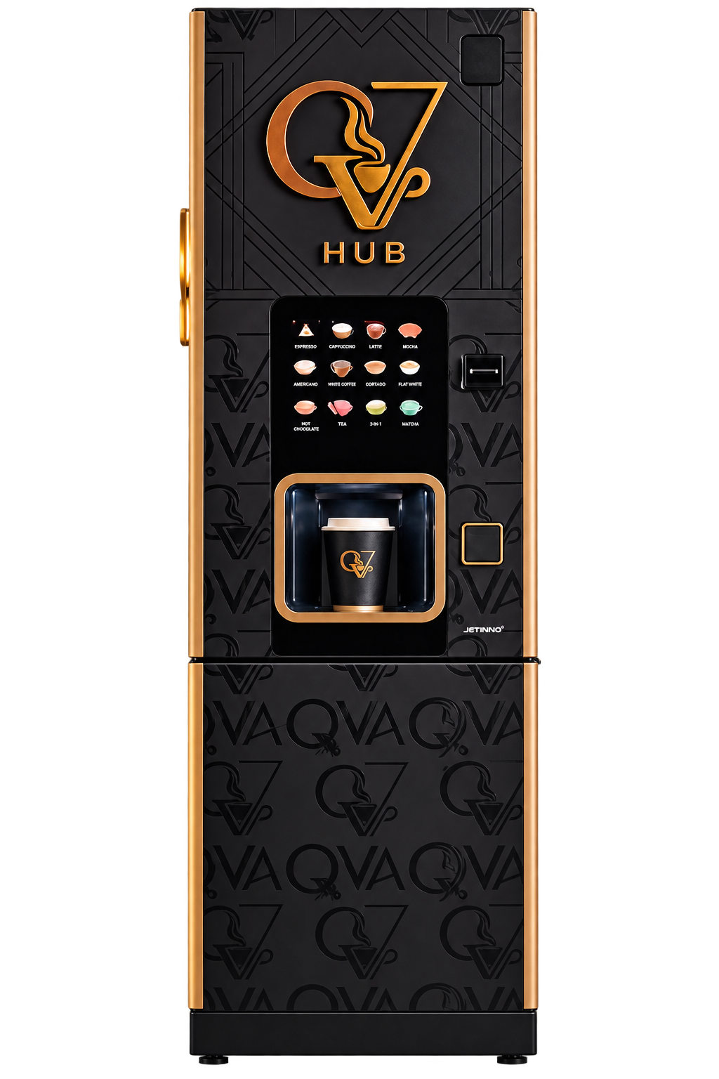 QVA HUB Premium Coffee & Hot Beverages vending machine
